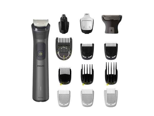 Philips allt-i-ett-trimmer MG7940/15 Series 7000, grå, 0,5 mm, 1,6 cm, 0,2 mm, skägg, öra, näsa, batteri