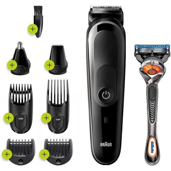 8 i 1 skägg- och ansiktstrimmer med Fusion 5 ProGlide Razor MGK5260[A463]