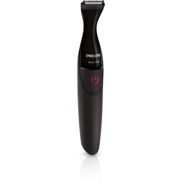 Philips MG1100/16 -skäggtrimmer Svart, Röd