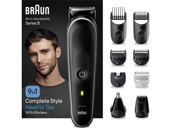 Braun Trimmer Braun MGK5410 9in1 sort