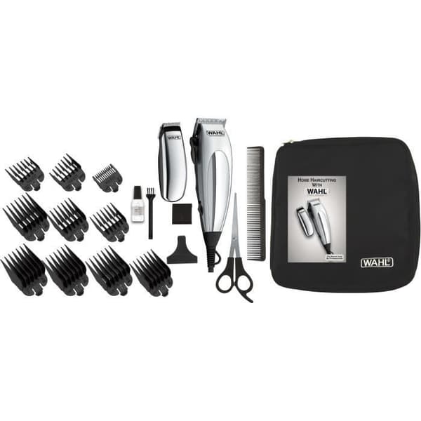 Hårklippare - WAHL - Home Pro Deluxe - med minirakhyvel - Justerbar spak