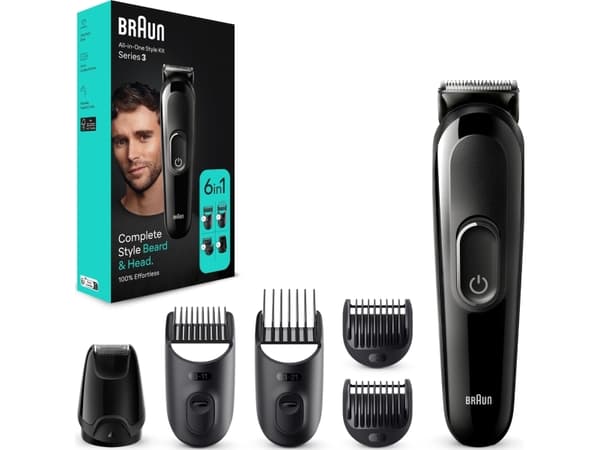 Trymer Procter & Gamble Braun MGK3410 - Schwarz - 1 mm - 2,1 cm - Universal - Akku - 50 min (MGK3410)