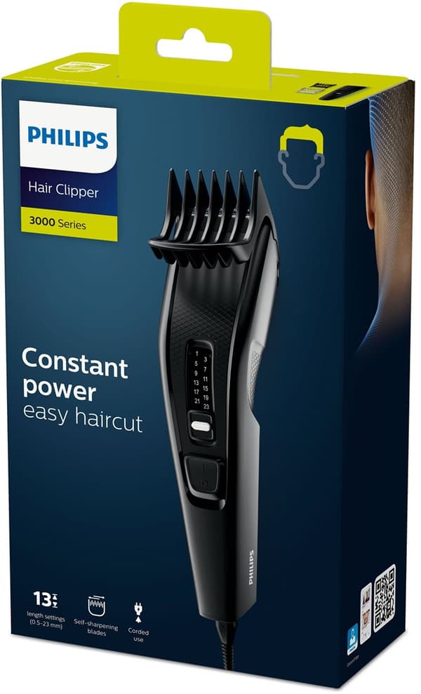 Philips 3000 series HC3510/15 hårtrimmer/klipper Sort 13