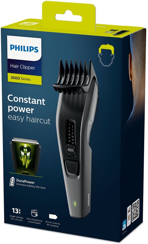 Philips HAIRCLIPPER Series 3000 HC3525/15 Selvslibende metalblade Hårklipper