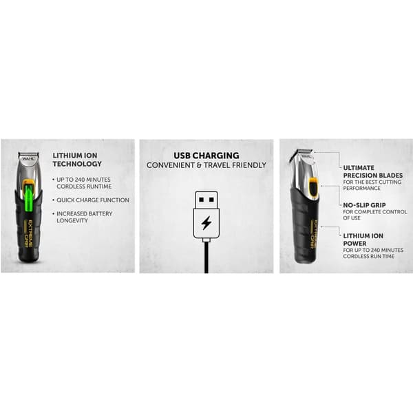 Skäggtrimmer Extreme Grip - NO-Slip