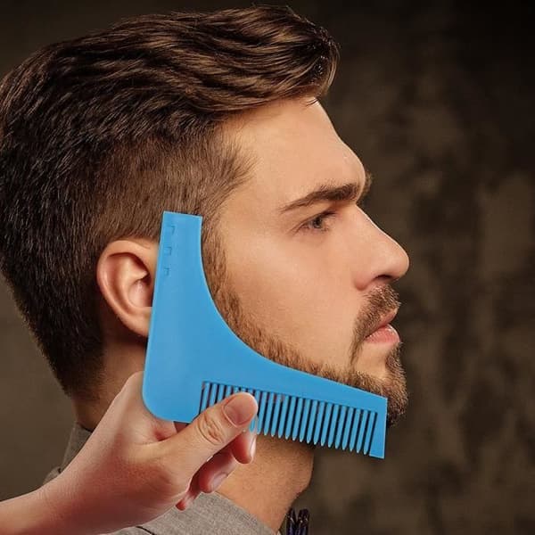 BEARD PRO KAMVERKTYG SYMMETRISKA KONTURER SKÄGGVERKTYG BRO