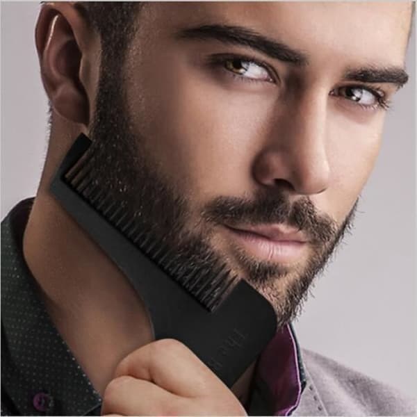 BEARD PRO KAMVERKTYG SYMMETRISKA KONTURER SKÄGGVERKTYG BRO