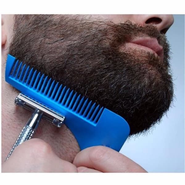 skäggverktyg gammal gentleman skäggtrim modell frisyr gjutning trim modell skägg modellering verktyg