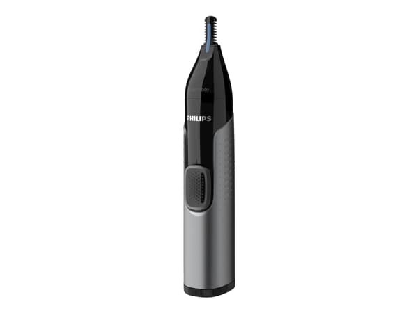 Philips 3000 series Nose trimmer series 3000 NT3650/16 Nenä-, korva- ja kulmakarvatrimmeri, Harmaa, Ruostumaton teräs, Akku, AA, Alkali