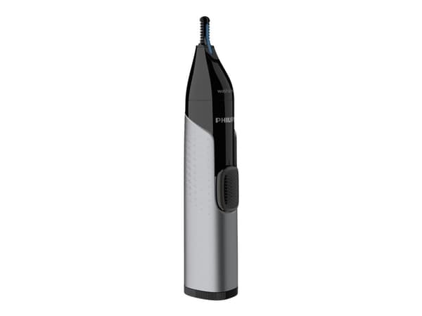 Philips 3000 series Nose trimmer series 3000 NT3650/16 Nenä-, korva- ja kulmakarvatrimmeri, Harmaa, Ruostumaton teräs, Akku, AA, Alkali