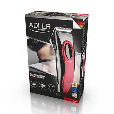 Adler | AD 2825 | Hårklipper | Med ledning | Ed
