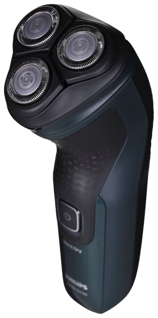 Philips X3052/00 miesten parranajokone Pyörivä parranajokone Trimmeri Musta, vihreä