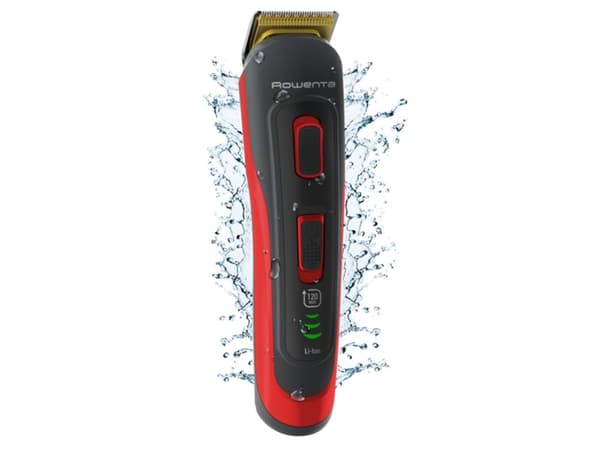 Rowenta TN9400F4, Sort, Rød, Rektangel, 0,5 mm, 1,7 cm, Universell, Skjegg