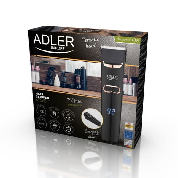 Adler AD 2832 hårklipper Sort