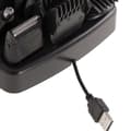 Miniatyrbilde 7 av 8: 5-i-1-barbermaskin og hårtrimmer med justerbar hastighet og LED-display