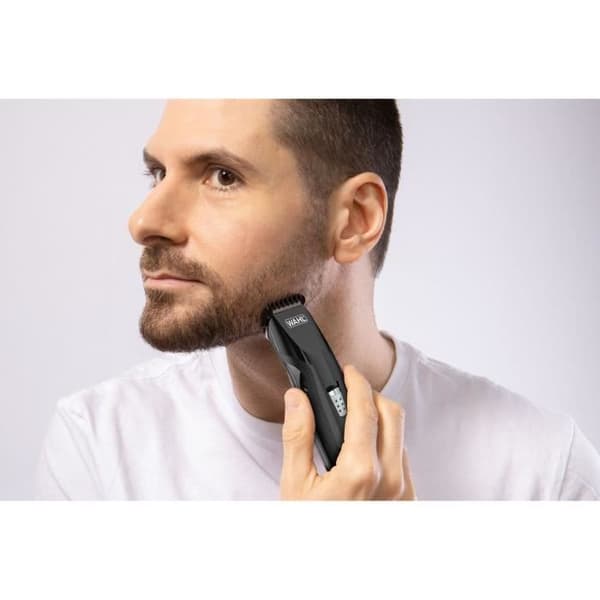 Skäggtrimmer - WAHL - Mustasch & Skägg - 3 V - Svart