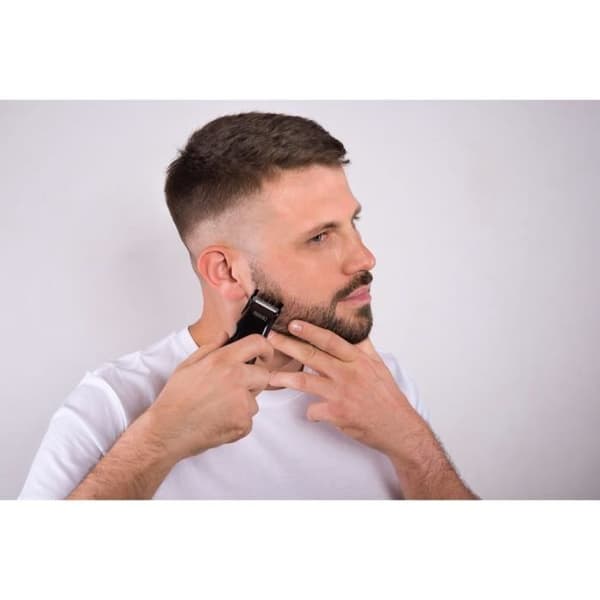 Skäggtrimmer - WAHL - Mustasch & Skägg - 3 V - Svart