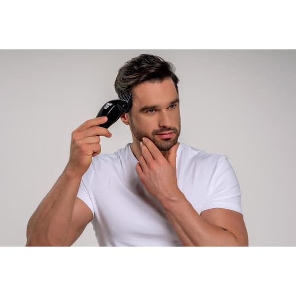 Hår- och skäggtrimmer - WAHL - Home Pro 300 Sladdlös Clipper - 10 W - 120 min - 11 kammar - Svart