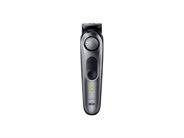 Braun BeardTrimmer 7 BT7420, Pestävä, Akku, Hopea