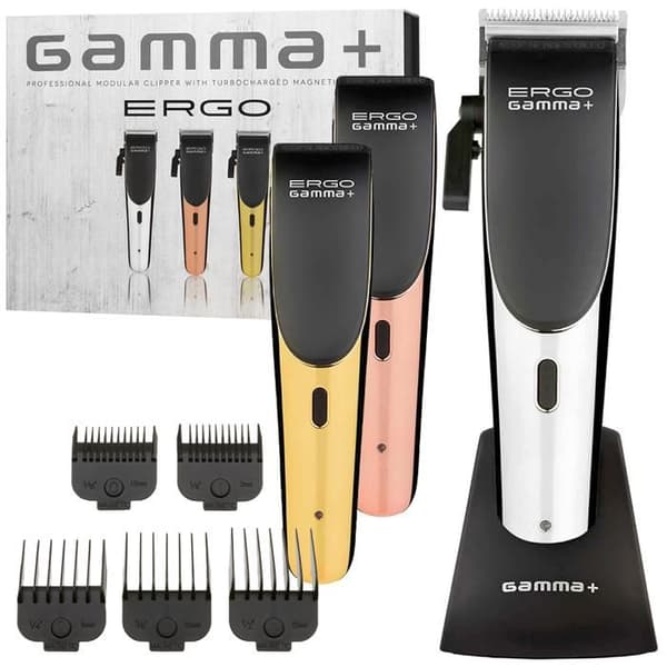 Professionell Gamma Piu Ergo Hårklippare Set