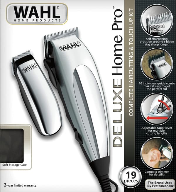 Wahl 79305-1316 hårtrimmer/klippare Krom, Silver