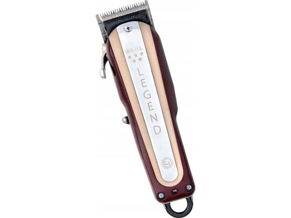 Wahl Cordless Legend, Burgundy, Silver, 0,7 mm, 1,7 mm, 4,6 cm, 6500rpm, AC/batteri