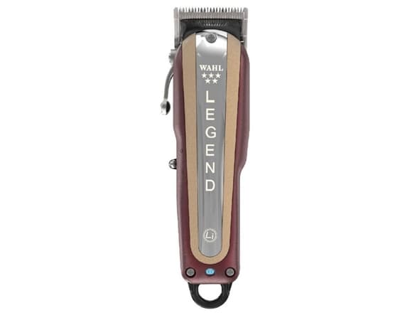 Wahl Cordless Legend, Burgundy, Silver, 0,7 mm, 1,7 mm, 4,6 cm, 6500rpm, AC/batteri