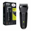 Miniatyrbilde 2 av 6: Oppladbar barbermaskin Braun 3-300S Rask lading