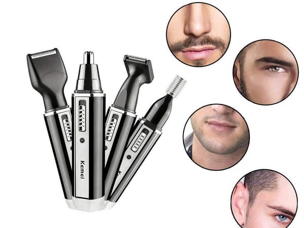 Näs & Skägg Trimmer set / 4-i-1 hårverktyg set