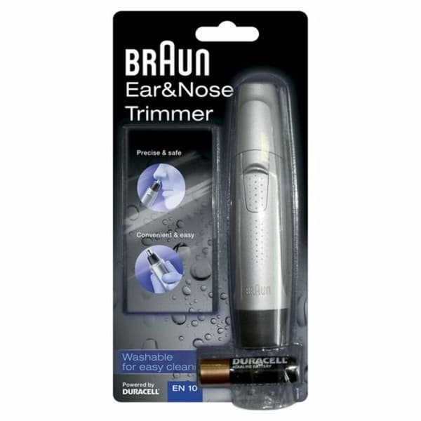 Hårklipper Braun Braun Exact Series Ear & Nose 1 AA Sort, Grå