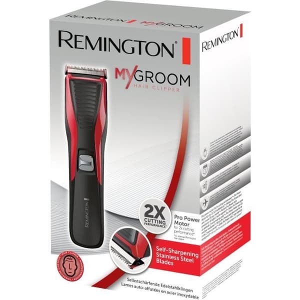 REMINGTON HC5100 My Groom hårklippare - 12 klipphöjder - Självslipande blad - Professionell motor