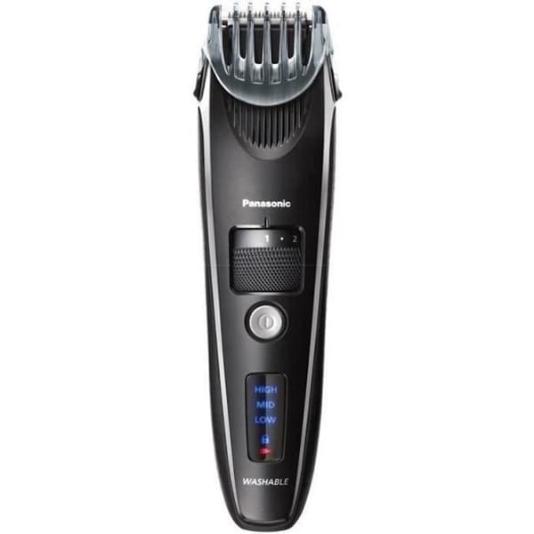 Panasonic ER-SB40-K803 Skäggtrimmer för män, vattentät sladdlös, 20 inställningar, överlägsna blad, kam, sladdlös drift, I Svart