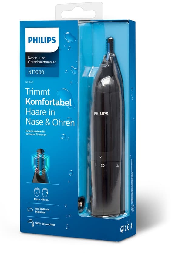 Philips Norelco NOSETRIMMER Series 1000 NT1650/16 hårtrimmer/klippare Svart