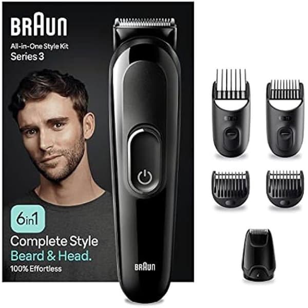 Trimmer - BRAUN - Series 3 MGK3420 - 6-i-1 - Autonomi 50 min - För män