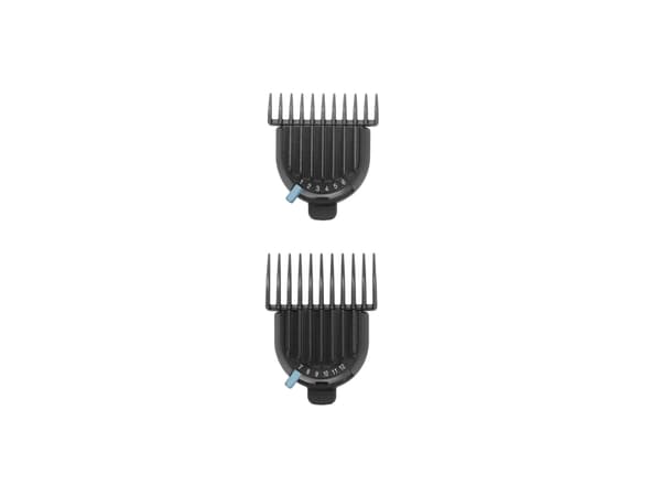 BaByliss Super-X Metal Beard Trimmer, Innebygd skjerm, Vaskbar, Batteri, Sort Sort