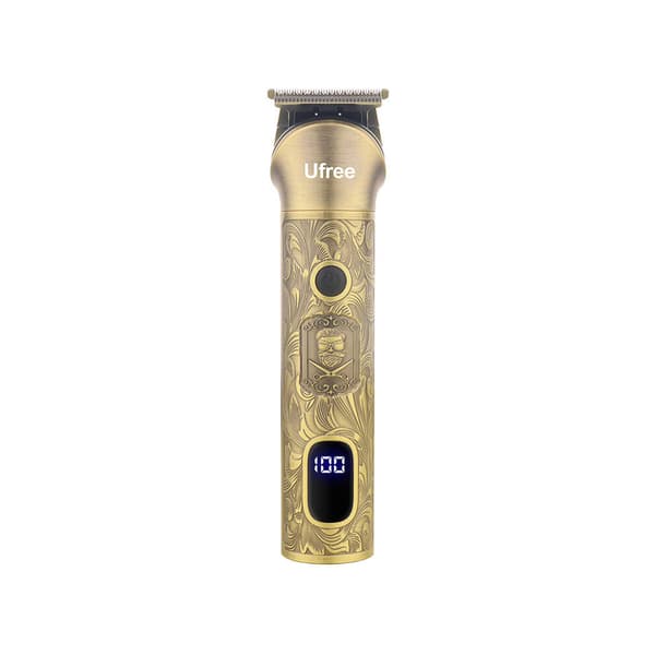 Ufree grooming-kit med praktiskt ställ och 7 rakhuvuden