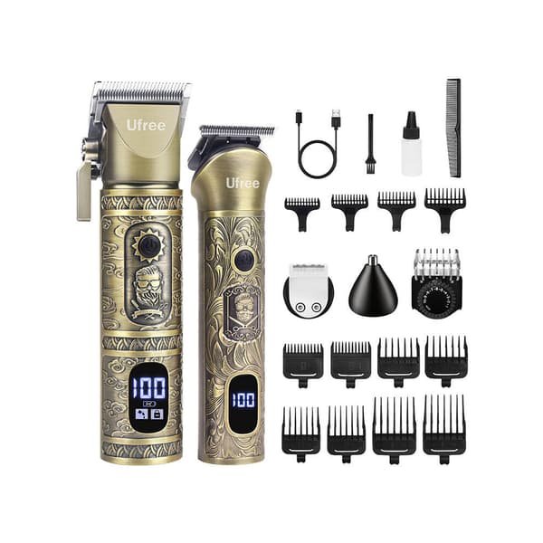 Ufree Grooming Kit – Johdoton hiustenleikkuukone ja monipuoliset lisävarusteet