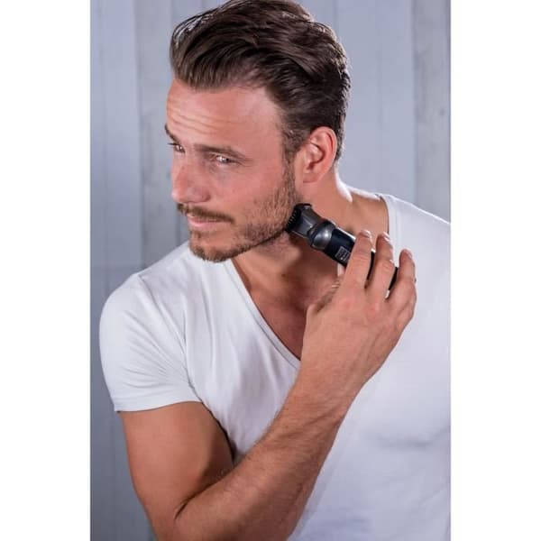 WAHL GroomsMan Beard &amp; Body Trimmer - batteridriven - självslipande skärhuvud