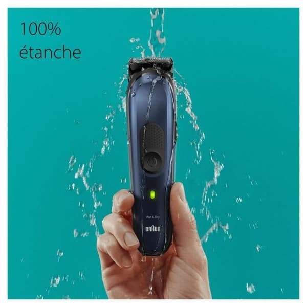 BRAUN Allt-i-ett trimmer - Series 7 MGK7421 - Autonomi 100 min - Styling kit ingår