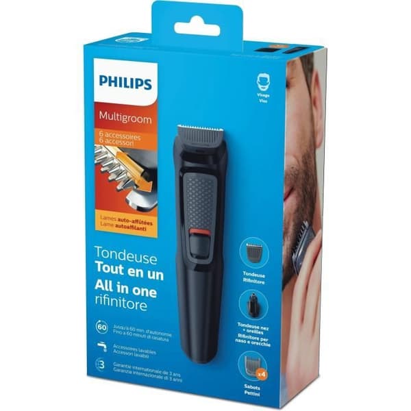 Philips MG3710/15 hårklippare för män Flerstils hårklippare - 6 i 1