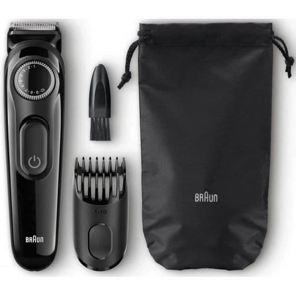 BRAUN Skäggtrimmer BT3000 (Svart)
