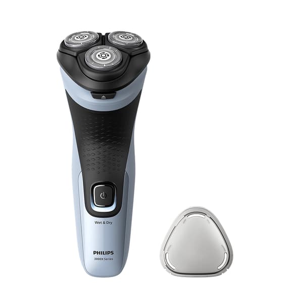 Philips rakapparat 3000X-serien med SkinProtect-teknik och PowerCut-blad