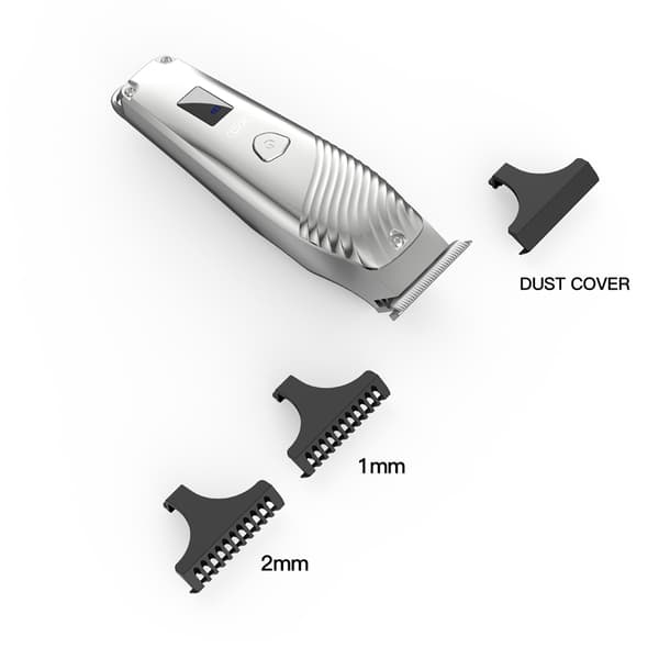 XO batteridrevet hårtrimmer med smart design og stillegående motor
