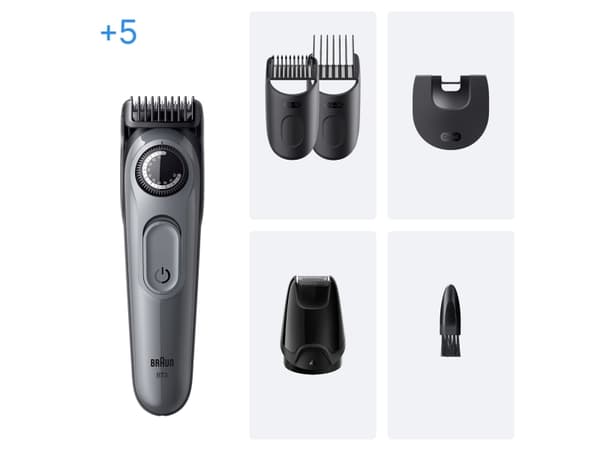 Braun Sarja 3 partatrimmeri, BT3560, Harmaa