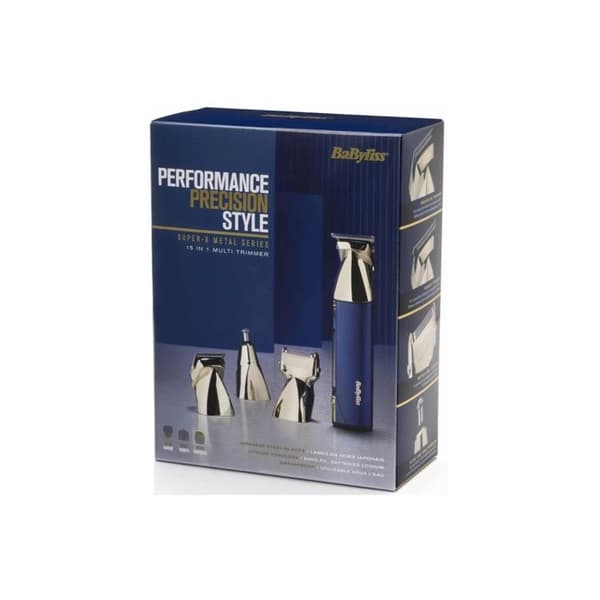 Herrklippare - BABYLISS - multiSuper X Metal E992E - Sladdlös - 60 min - Laddare