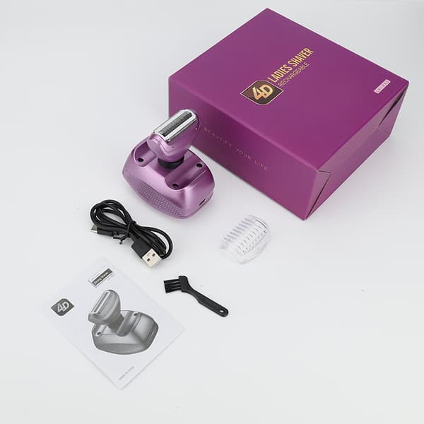 INF Trådløs elektrisk hårtrimmer for kvinner - Ladyshaver LK-991