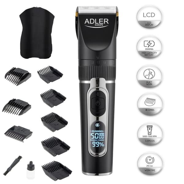 ADLER HÅRTRIMMER | AD2837