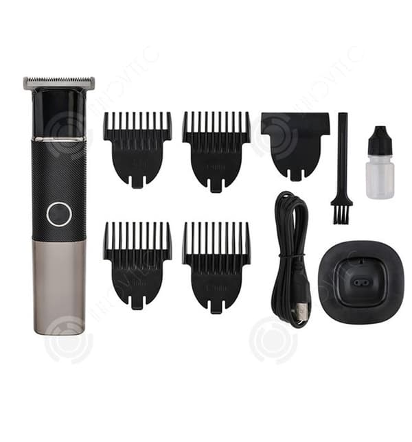 INN Hair Clipper Professional Barber Kit Skägg- och hårtrimmer för män med display 5-i-1 vattentät skäggtrimmersats