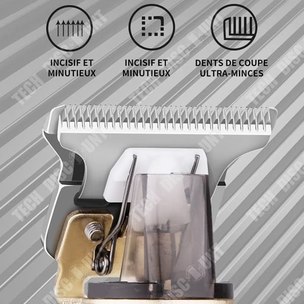 TD 10W trimmer med USB-display Skäggtrimmer för män Hårtrimmer för män Skäggtrimmer Hårtrimmer elektrisk skäggtrimmer
