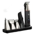 Miniatyrbild 1 av 4: INN Hair Clipper 5 i 1 multifunktions hårklippare Professionell sladdlös uppladdningsbar trimmer med 5 kammar LED-skärm